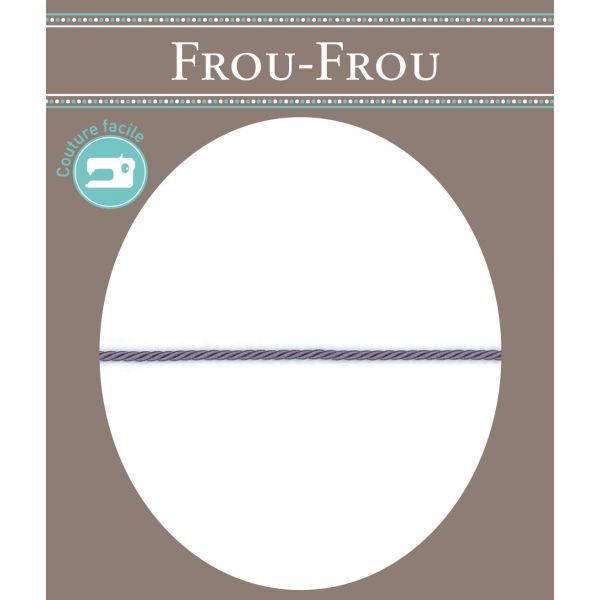 Frou-Frou Cordelière 5mm Myrtille 4620-0-48 image