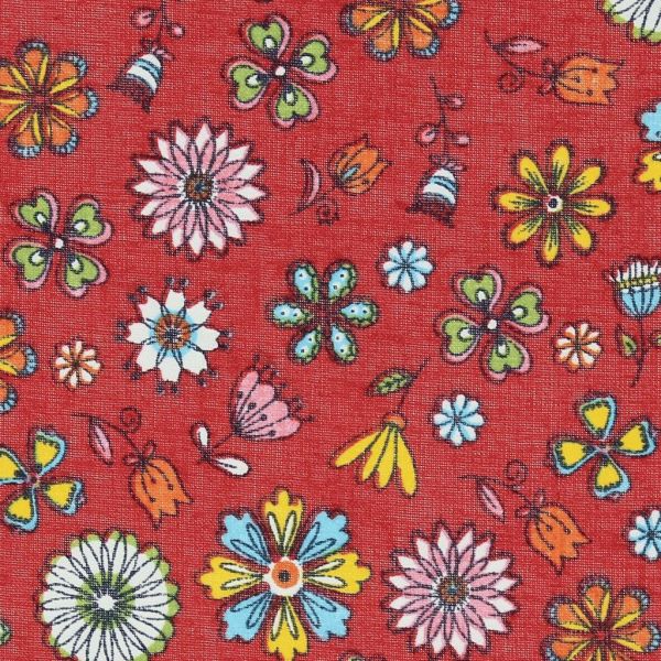 TISSU COUPON RECREATYS Coll. Sorbet d'été N°5 4666-5-1 image