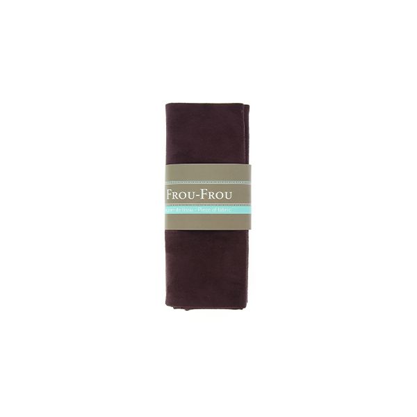 TISSU COUPON FROU-FROU SUEDINE PRUNE DEL 4671-0-706 image