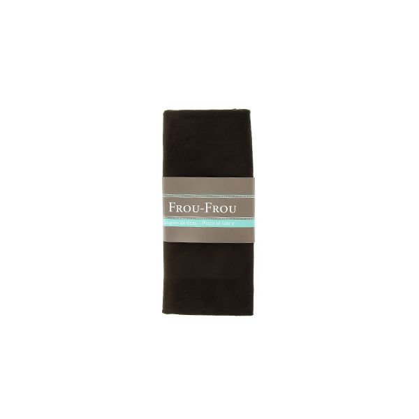 TISSU COUPON FROU-FROU SUEDINE CHOCOLAT 4671-0-724 image