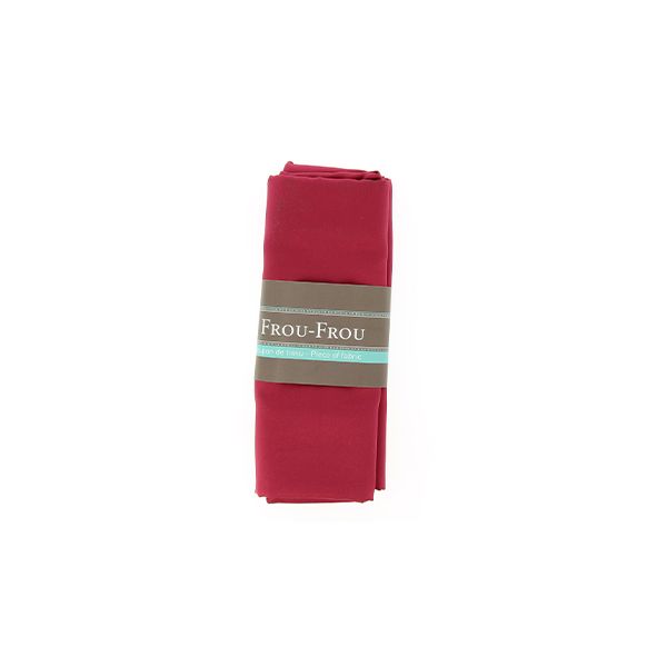 TISSU COUPON FROU-FROU SATIN BORDEAUX GLAMOUR 4679-0-714 image