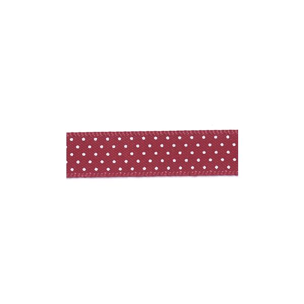 Ruban Satin Plumetis Frou-Frou 9mm Rose Camélia 4716-9-61 petite image