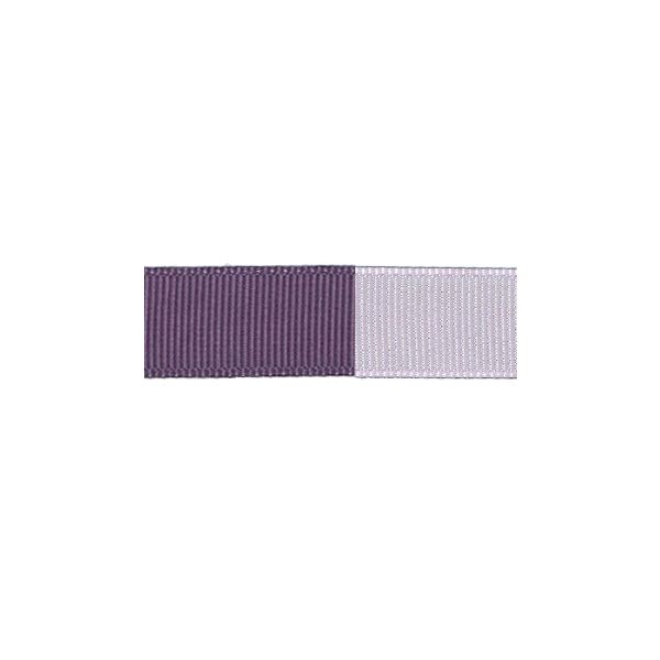Ruban Gros Grain Frou-Frou 16mm bicolore Uni Violet foncé 4719-16-6 petite image