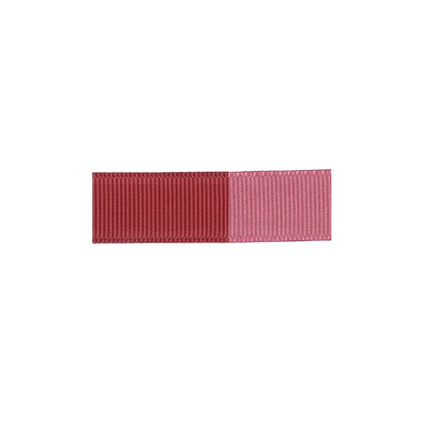 Ruban Gros Grain Frou-Frou 16mm bicolore Uni Rouge 4719-16-8 petite image
