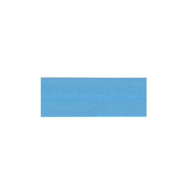 Biais Coton Uni Replié  9mm Frou-Frou Bleu 4801-0-610 petite image
