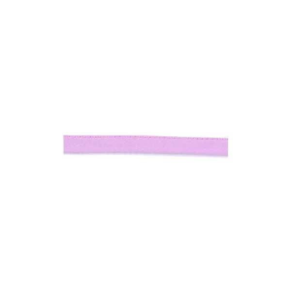Frou-Frou Cordon Spaghetti Tissu Coton Uni 7mm Parme clair 4802-0-605 petite image