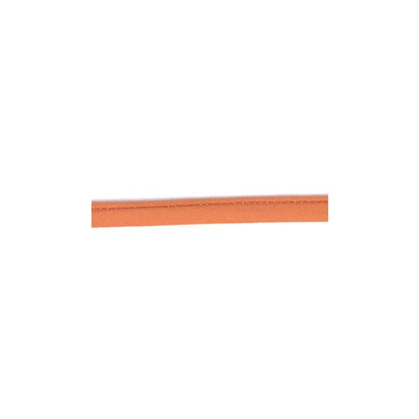 Frou-Frou Cordon Spaghetti Tissu Coton Uni 7mm Orange 4802-0-709 petite image