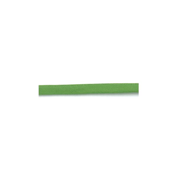 Frou-Frou Cordon Spaghetti Tissu Coton Uni 7mm Vert pomme 4802-0-712 petite image