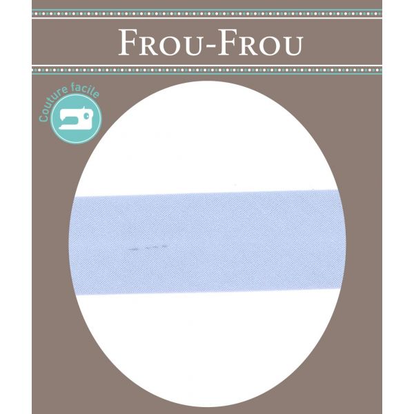 Biais Coton Uni Frou-Frou 20mmx 2mètres  Lilas 4806-0-604 image