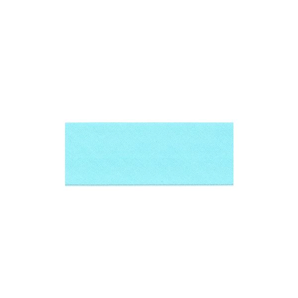 Biais Coton Uni Frou-Frou 20mmx 2mètres  Bleu lagon 4806-0-611 petite image
