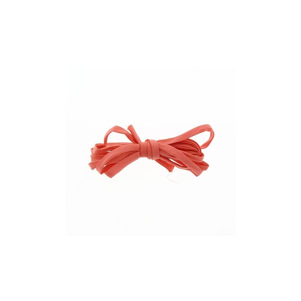 Frou-Frou Cordon spaghetti 9mmx2m Tissu Odonata Corail 4807-0-716 petite image