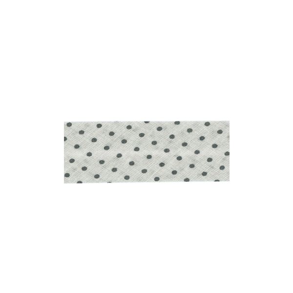Biais Frou-Frou 20mmx2m Pois Beige clair 4808-0-401 petite image