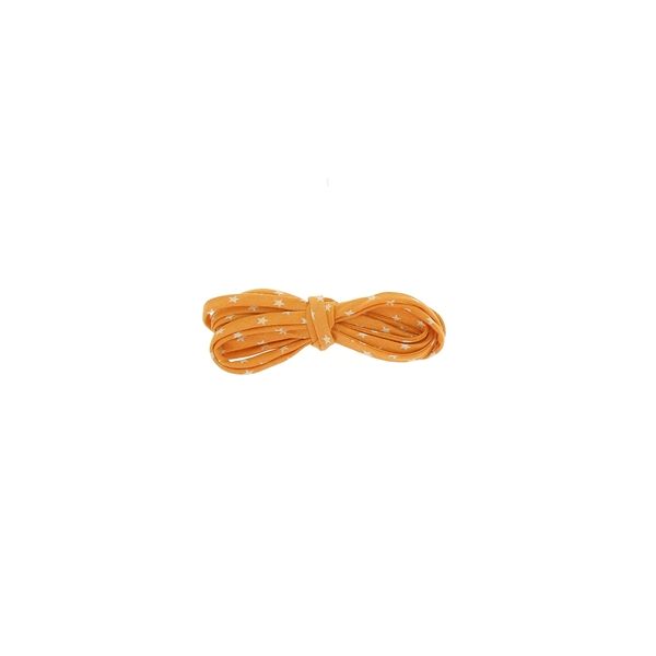 Frou-Frou Cordon Spaghetti 7mmx2m Tissu Etoiles Orange 4809-0-109 petite image