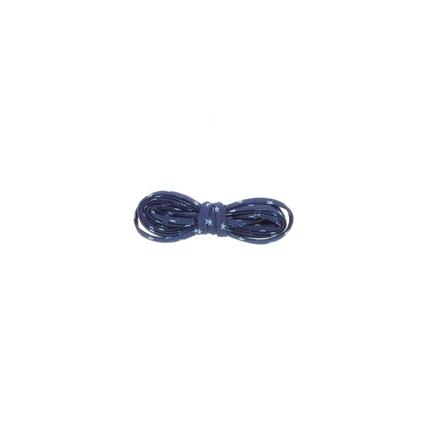 Frou-Frou Cordon Spaghetti 7mmx2m Tissu Etoiles Bleu foncé 4809-0-110 petite image