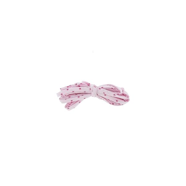 Frou-Frou Cordon Spaghetti 7mmx2m Tissu Etoiles Rose 4809-0-307 petite image
