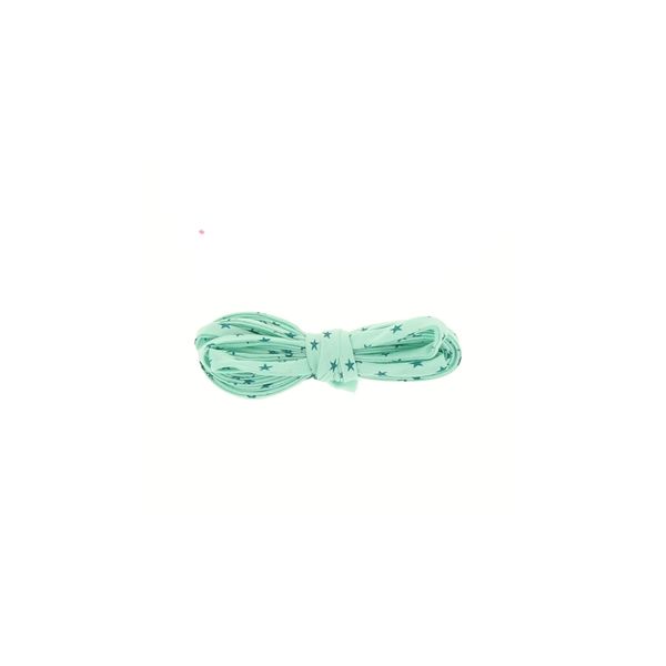 Frou-Frou Cordon Spaghetti 7mmx2m Tissu Etoiles Bleu lagon 4809-0-311 petite image
