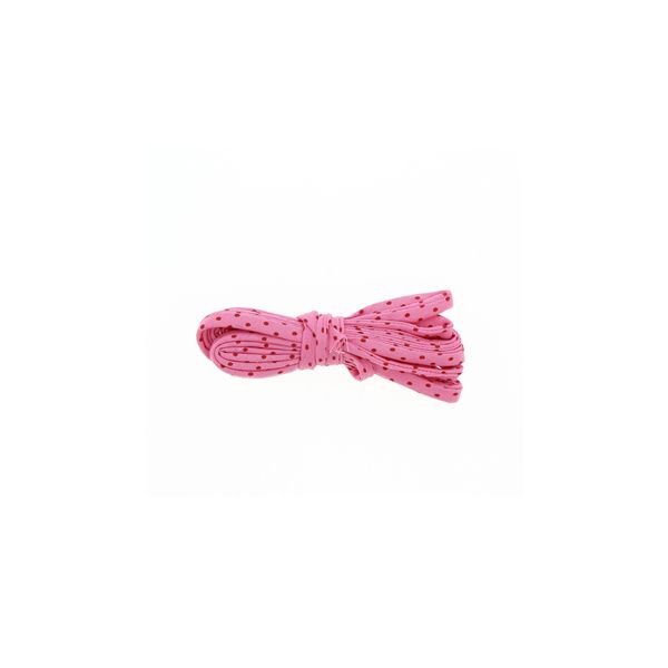 Frou-Frou Cordon Spaghetti 7mmx2m Tissu Pois Framboise 4809-0-408 petite image