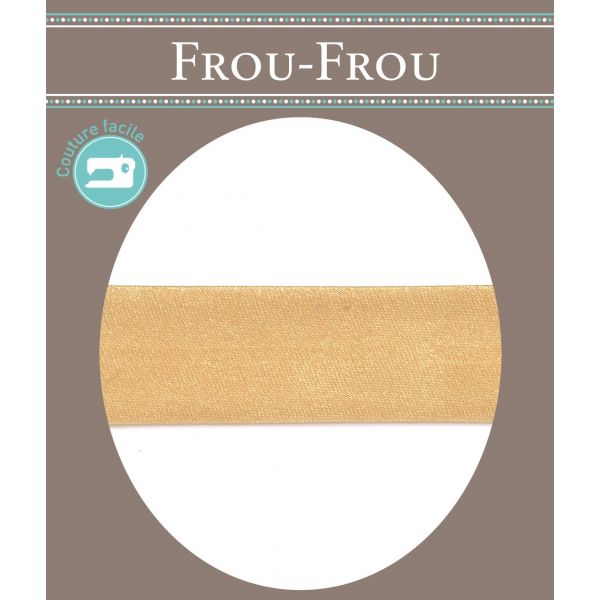 Biais Satin Uni Frou-Frou 20mm  Saumon 4909-20-4 image