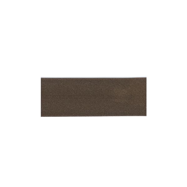 Biais Satin Uni Frou-Frou 20mm  Chocolat 4909-20-43 petite image
