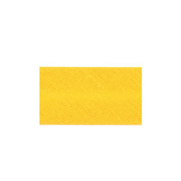Biais Coton Uni Replié  20mm Frou-Frou  Jaune foncé 4921-20-66 petite image