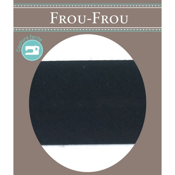 Biais Coton Uni Replié  40mm Frou-Frou Saumon 4925-40-22 image