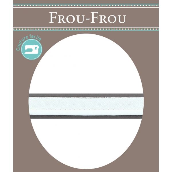 Passepoil Polycoton Uni 2mm Frou-Frou  Blanc cassé 4926-2-313 image