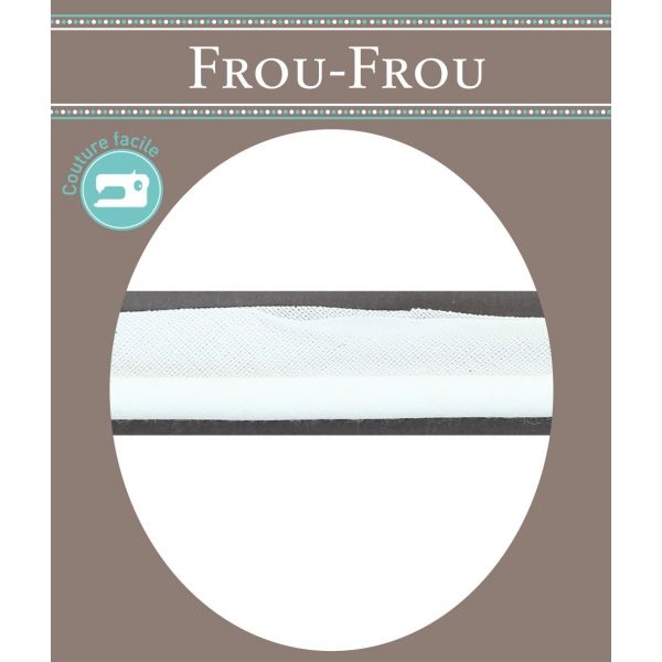 Passepoil Polycoton Uni 5mm Frou-Frou  Blanc cassé 4927-5-313 image