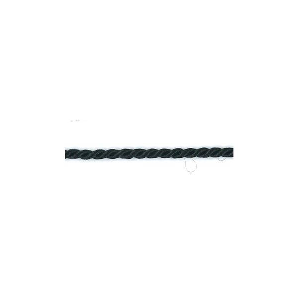 Frou-Frou Cordelière Rayonne 2mm Unis Noir 4971-0-1 petite image