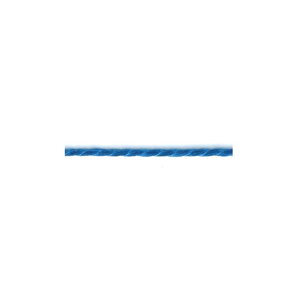 Frou-Frou Cordelière Rayonne 2mm Unis Bleu foncé 4971-0-12 petite image