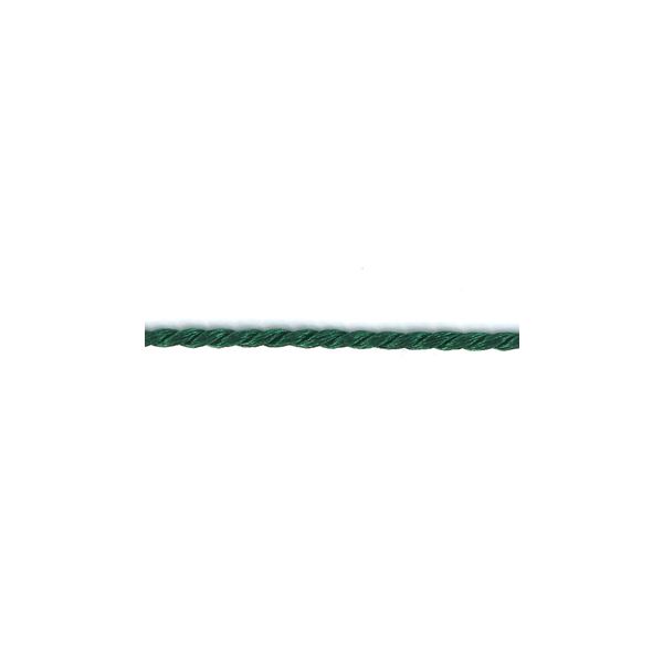 Frou-Frou Cordelière Rayonne 2mm Unis Vert Emeraude 4971-0-18 petite image