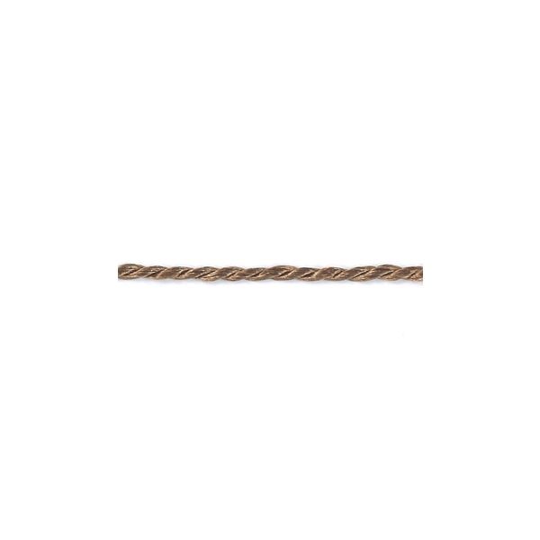 Frou-Frou Cordelière Rayonne 2mm Unis Brun 4971-0-35 petite image