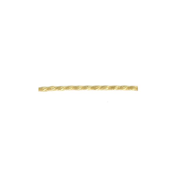 Frou-Frou Cordelière Rayonne 2mm Unis Moutarde 4971-0-43 petite image