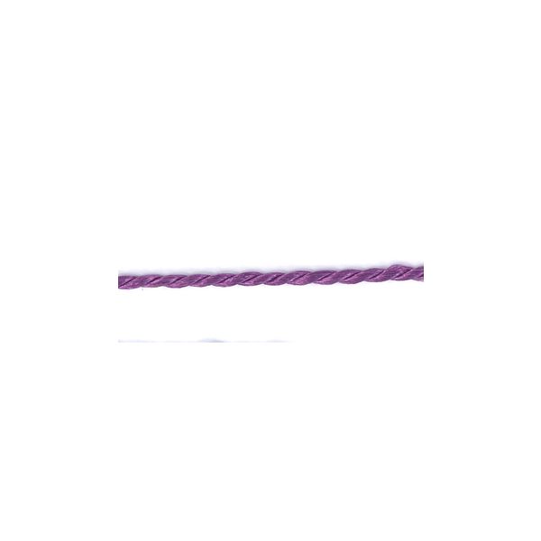 Frou-Frou Cordelière Rayonne 2mm Unis Orchidée 4971-0-47 petite image
