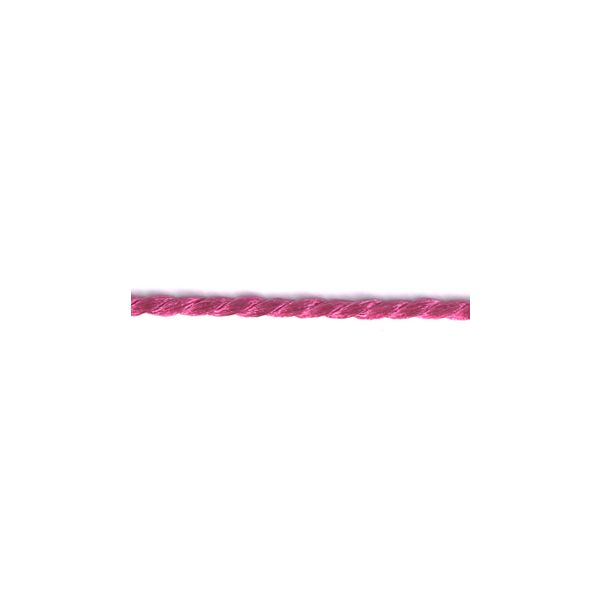 Frou-Frou Cordelière Rayonne 2mm Unis Rose Camélia 4971-0-61 petite image
