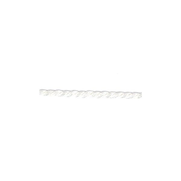 Frou-Frou Cordelière Rayonne 2mm Unis Blanc cassé 4971-0-69 petite image