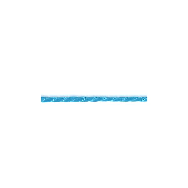 Frou-Frou Cordelière Rayonne 2mm Unis Turquoise 4971-0-7 petite image