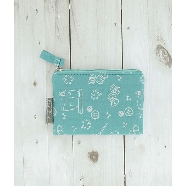 Porte monnaie I Love Couture Turquoise foncé 10206-0-111 image