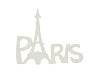 THERMOCOLLANT RECREATYS Collection Girly Paris Argent scintillant