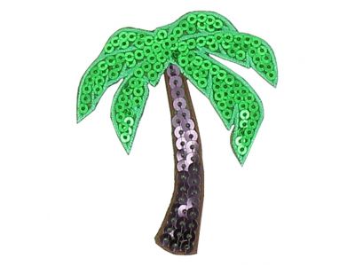 THERMOCOLLANT RECREATYS Collection Summer Time Pailleté Palmier