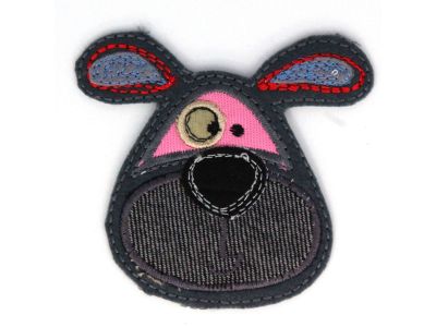 THERMOCOLLANT RECREATYS Collection Les rigolos Tête de Chien