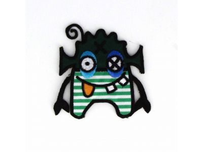 THERMOCOLLANT RECREATYS Collection Les martiens Rayé noir