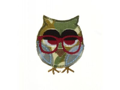 THERMOCOLLANT RECREATYS Collection Chouette Maître Hibou Lunette