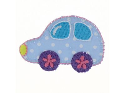 THERMOCOLLANT RECREATYS Collection Mini autos Voiture bleue