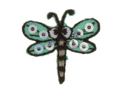 THERMOCOLLANT RECREATYS Collection Animaux Libellule Verte