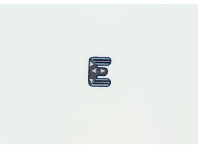 THERMOCOLLANT RECREATYS Collection Alphabet Lettre E