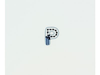 THERMOCOLLANT RECREATYS Collection Alphabet Lettre P