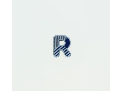 THERMOCOLLANT RECREATYS Collection Alphabet Lettre R