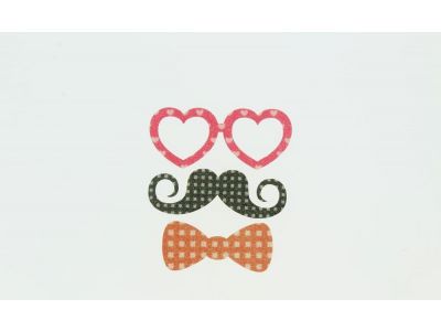 THERMOCOLLANT RECREATYS Collection Moustache Haut de forme fauve