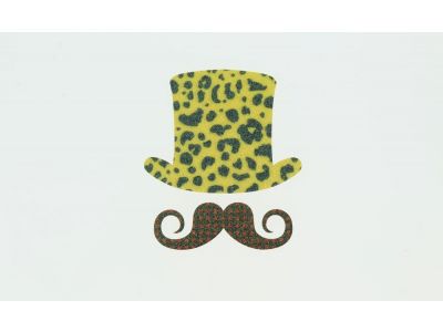 THERMOCOLLANT RECREATYS Collection Moustache Lunette Coeur