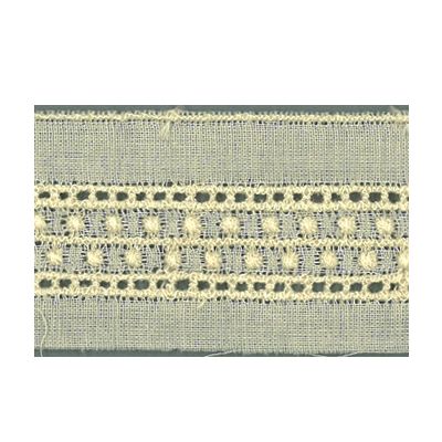 Broderie anglaise Coton 18mm Frou-Frou Coton 18mm Frou-Frou Noir - PRIX AU METRE